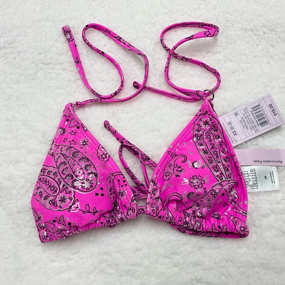 Wild Fable Women's Triangle Bikini Top